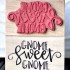 Gnome Sweet Gnome Rubber Stamp