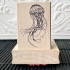 Jellyfish Rubber Stamp