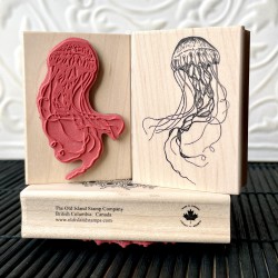 Jellyfish Rubber Stamp Jellyfish Rubber Stamp