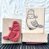 Sweet Snowbird Rubber Stamp