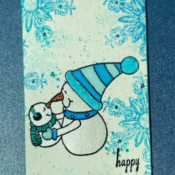 New Snow Family Rubber Stamp New Snow Family Rubber Stamp