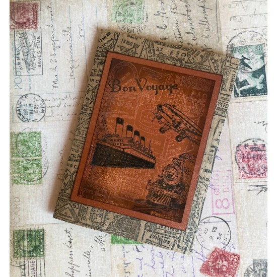 Vintage Ocean Liner Rubber Stamp Vintage Ocean Liner Rubber Stamp