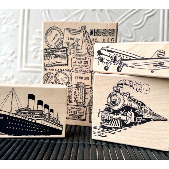 Vintage Ocean Liner Rubber Stamp Vintage Ocean Liner Rubber Stamp