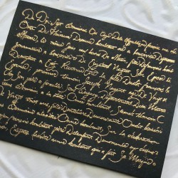 French Hand Writing Background Rubber Stamp French Hand Writing Background Rubber Stamp