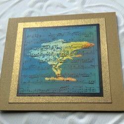 Sinfonia Music Background Rubber Stamp Sinfonia Music Background Rubber Stamp