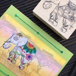 Jaipur Elephant Rubber Stamp Jaipur Elephant Rubber Stamp