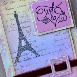 Eiffel Tower Rubber Stamp Eiffel Tower Rubber Stamp