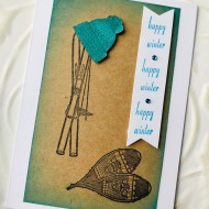 Knitted Toque Rubber Stamp Knitted Toque Rubber Stamp