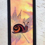 Rafael the Snail Rubber Stamp Rafael the Snail Rubber Stamp