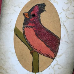 Cardinal Rubber Stamp Cardinal Rubber Stamp