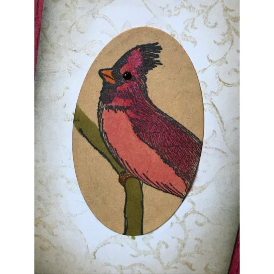 Cardinal Rubber Stamp