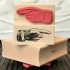 That Way Pointing Finger Rubber Stamp