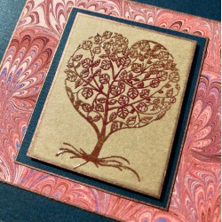 Heart Tree Rubber Stamp Heart Tree Rubber Stamp
