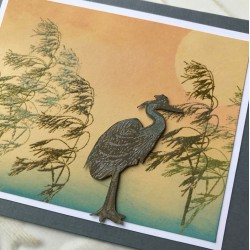 Wild Grass Rubber Stamp