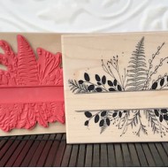 Nature's Border Rubber Stamp Nature's Border Rubber Stamp