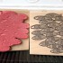 School Of Fish  Rubber Stamp