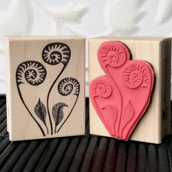 Oh Fiddlehead Rubber Stamp Oh Fiddlehead Rubber Stamp