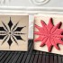 Retro Snowflake Rubber Stamp