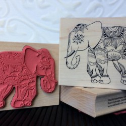 Jaipur Elephant Rubber Stamp Jaipur Elephant Rubber Stamp