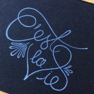 C'est la Vie Rubber Stamp C'est la Vie Rubber Stamp