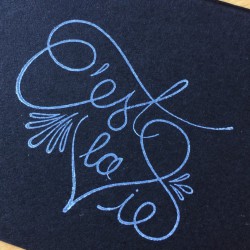 C'est la Vie Rubber Stamp C'est la Vie Rubber Stamp