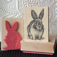 Vintage Rabbit Rubber Stamp Vintage Rabbit Rubber Stamp