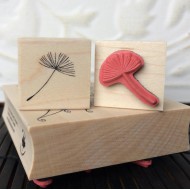 Dandelion seed Rubber Stamp Dandelion seed Rubber Stamp