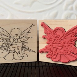 Fairy Rubber Stamp