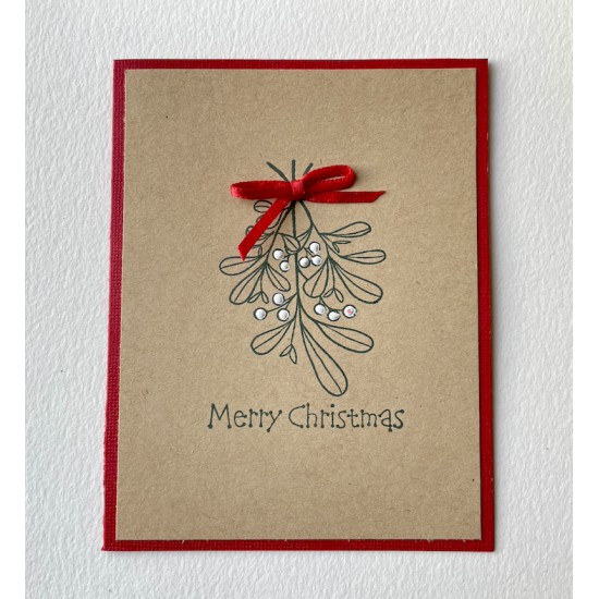 Mistletoe Rubber Stamp Mistletoe Rubber Stamp