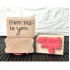 From Me to You Rubber Stamp