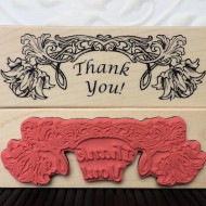 Wedding Thank-You Rubber Stamp