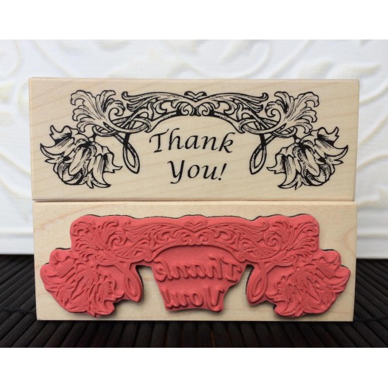 Wedding Thank-You Rubber Stamp