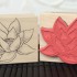 Lotus Flower Rubber Stamp
