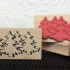 Curvy Trees Rubber Stamp