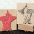 Winged Unicorn Rubber Stamp