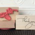 Thank-You Script Rubber Stamp