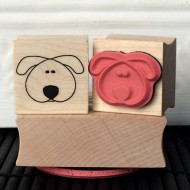 Puppy Face Rubber Stamp Puppy Face Rubber Stamp