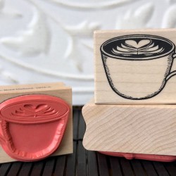 Whole Latte Love Rubber Stamp Whole Latte Love Rubber Stamp