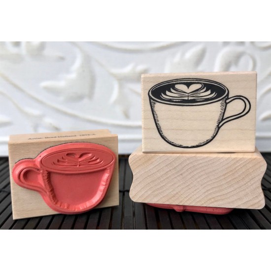 Whole Latte Love Rubber Stamp