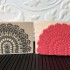 Pineapple Peacock Tapestry Rubber Stamp