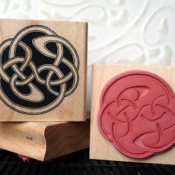 Neo-Celtic Rubber Stamp