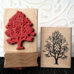Tree Rubber Stamp