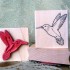 Hummingbird Rubber Stamp