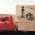 Small Lighthouse Rubber Stamp