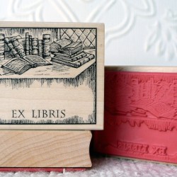Ex Libris Rubber Stamp Ex Libris Rubber Stamp