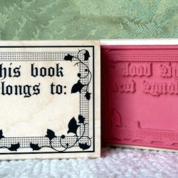 Book belongs to Rubber Stamp Book belongs to Rubber Stamp