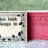 Book belongs to Rubber Stamp