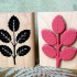 Leaves Rubber Stamp