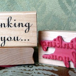 Thinking of You Rubber Stamp