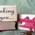 Thinking of You Rubber Stamp